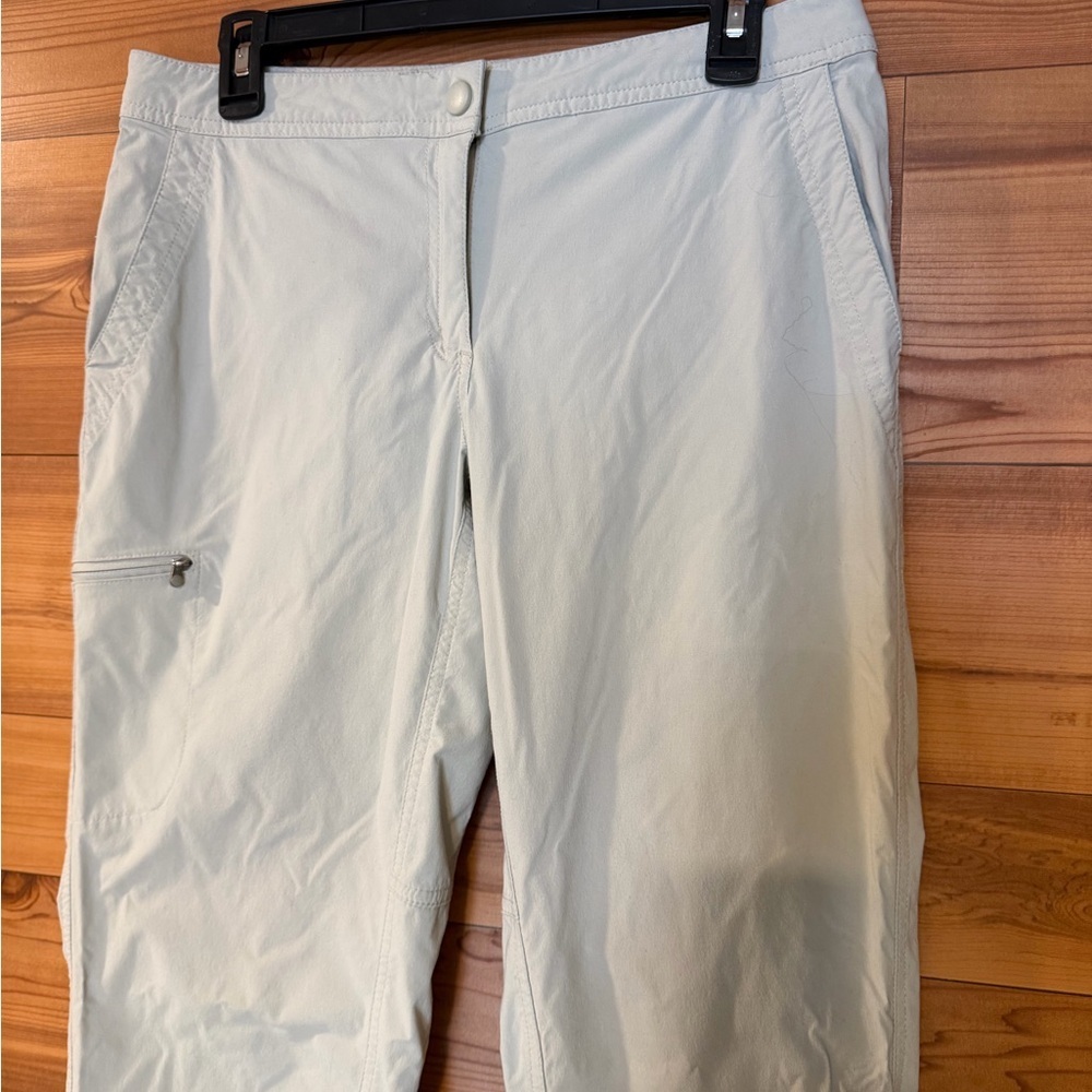 L.L. Bean Women's Size Khaki Comfort Trail Adjustable Waist Pants - Picture 3 of 12